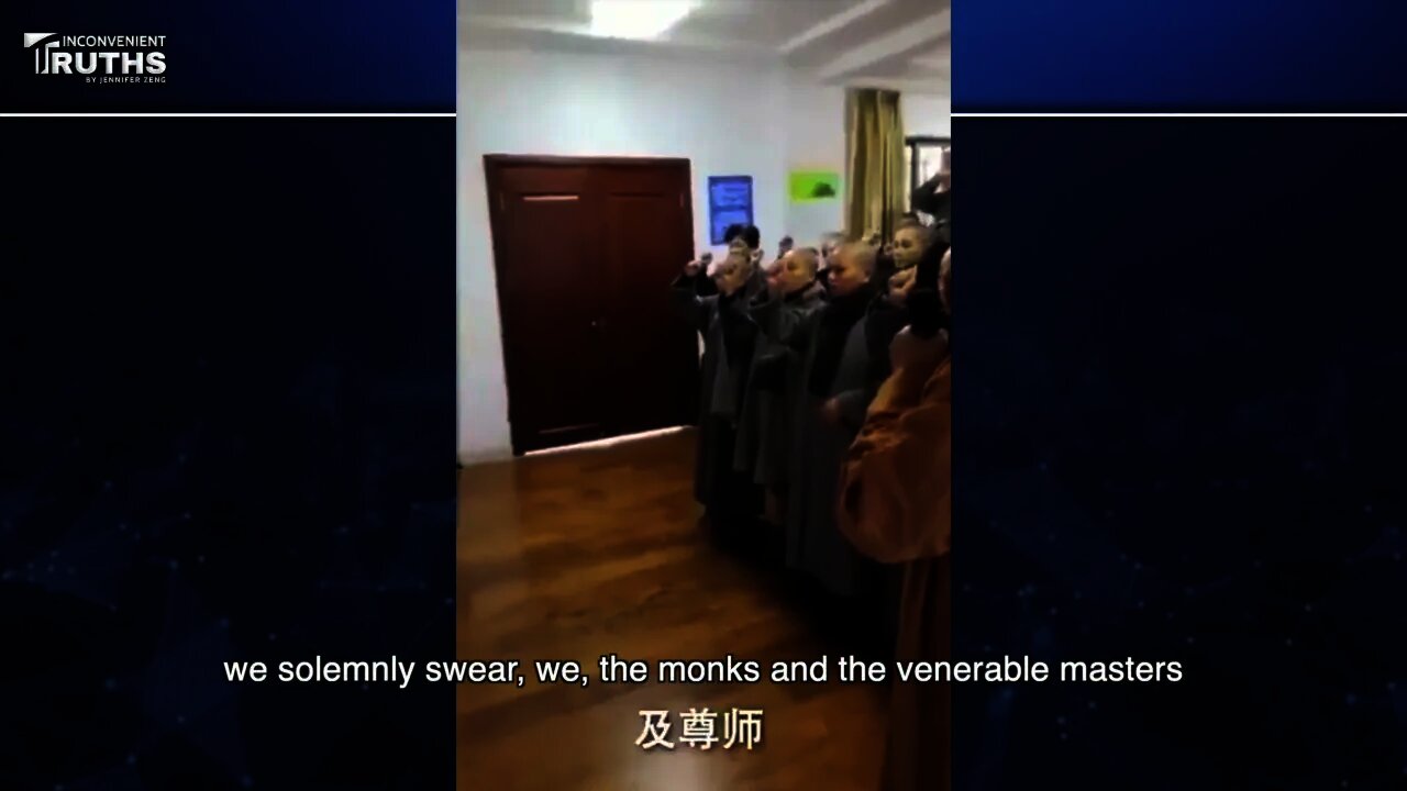 Monks in CCP's China Vow to Fight for Communism 中共國和尚宣誓爲共產主義奮鬥終身