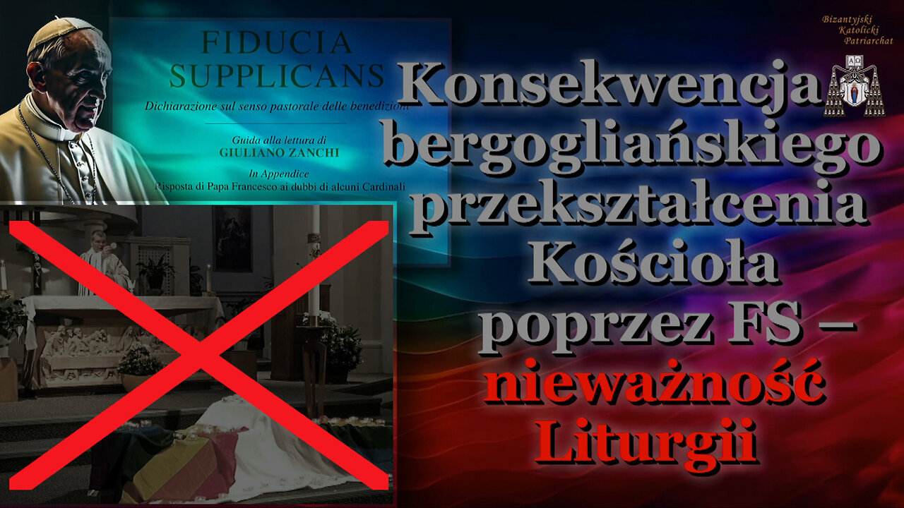 Konsekwencja bergogliańskiego przekształcenia Kościoła poprzez FS – nieważność Liturgii