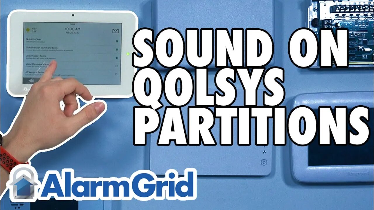 Making All Partitions Sound on the Qolsys IQ Panel 2