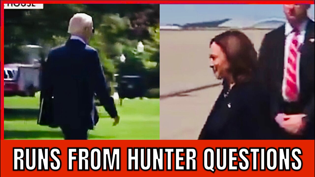 Joe and Kamela RUN from MEDIA over Questions about HUNTER! 🏃‍♂️ 🏃‍♀️