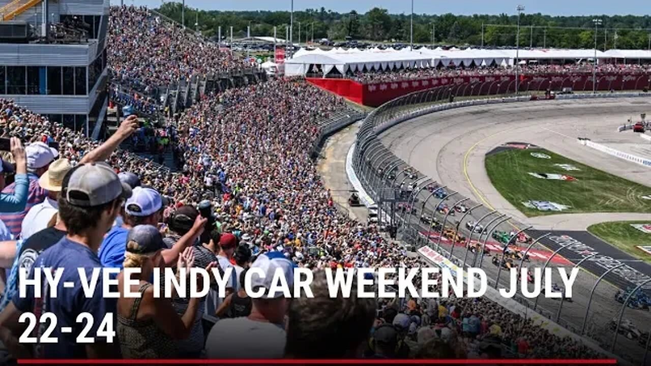 Racing Frenzy Unleashed: Mahesh Chookolingo's Thrilling Vlog at the HyVee Indy Race Weekend