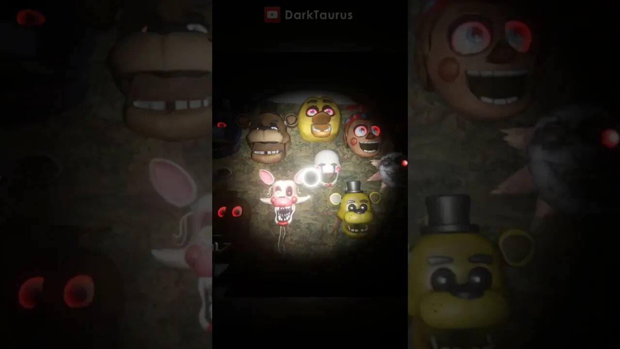 Creepy FNAF Mask Room in #RebornVR