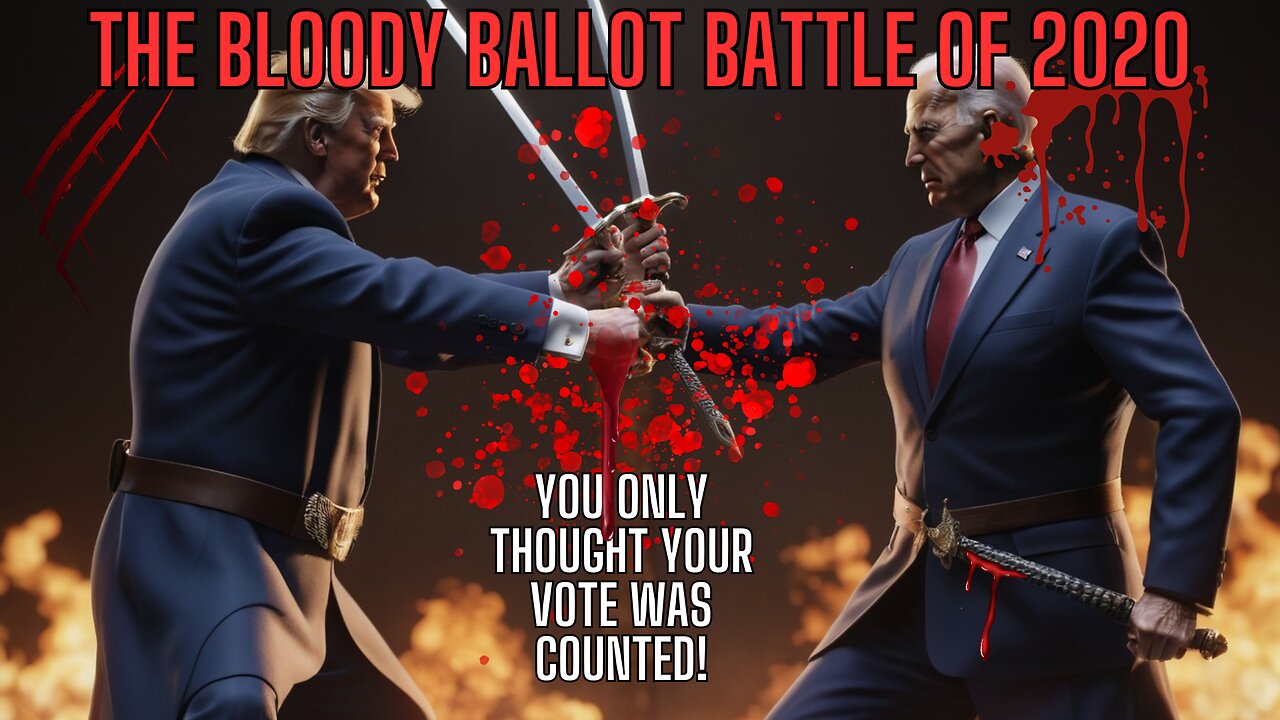 The Bloody Ballot Battle of 2020 - You ONLY Thought Your Vote Was Counted!