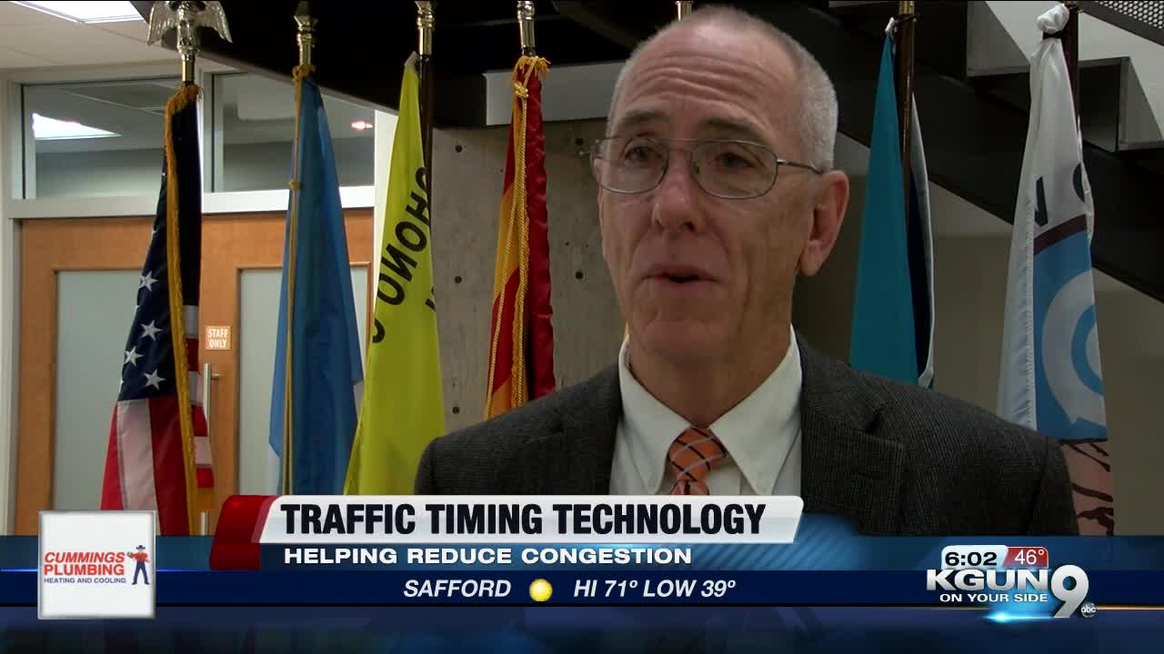 Traffic timing technology activated along Oracle Road in northwest Tucson