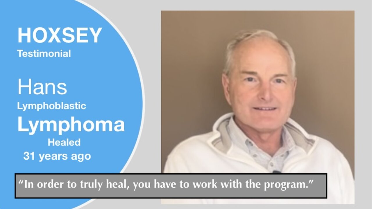 Hans Healed Lymphoblastic Lymphoma | Hoxsey Bio Medical Center