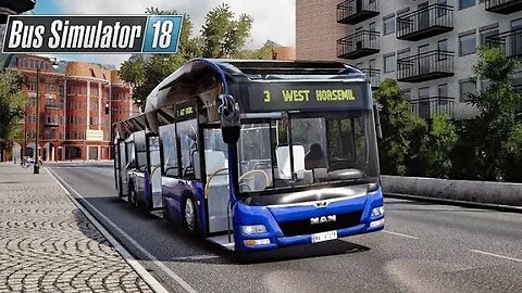 Bus Simulator 18 Man Lion's Coach 3rd Generation Gameplay