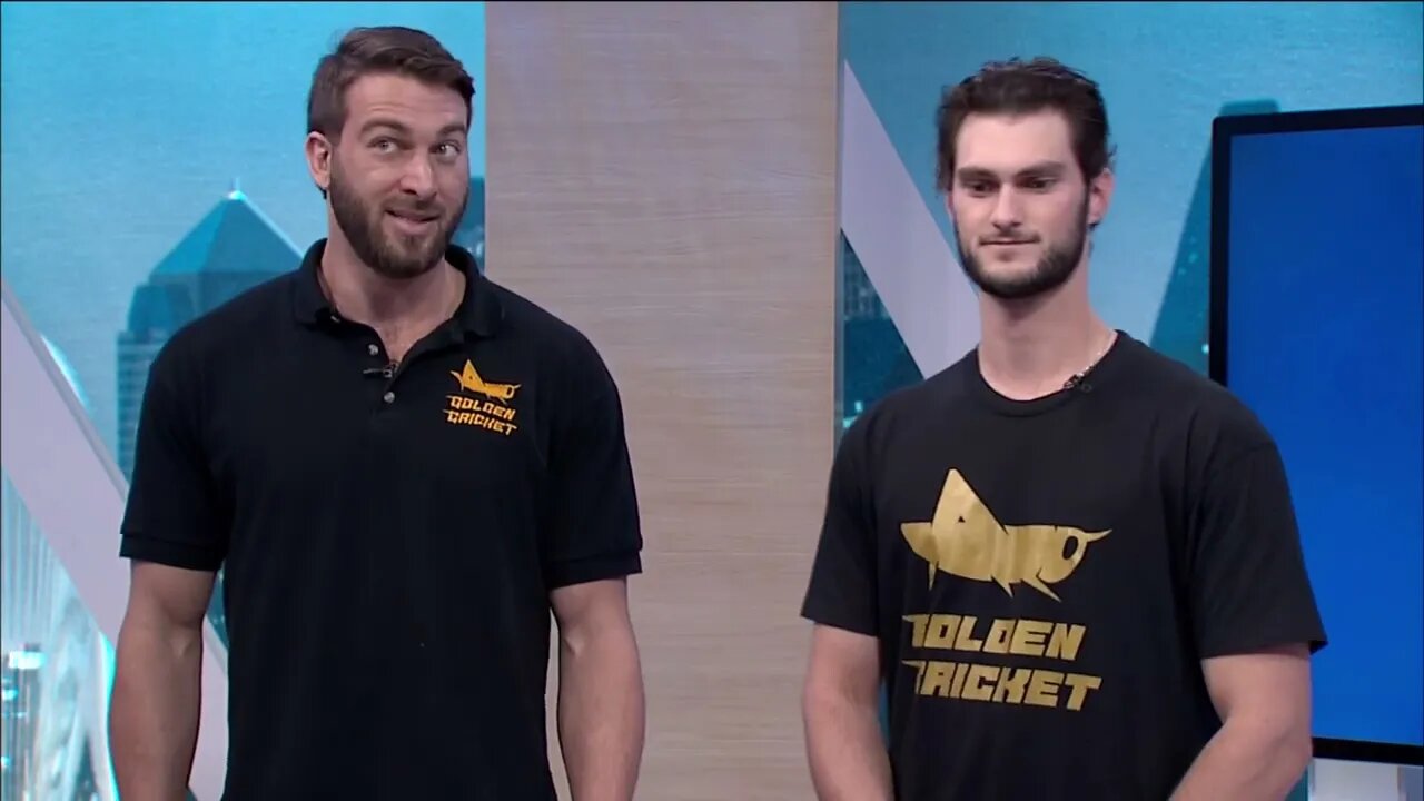 Golden Cricket on Spectrum 1 News, Austin TX