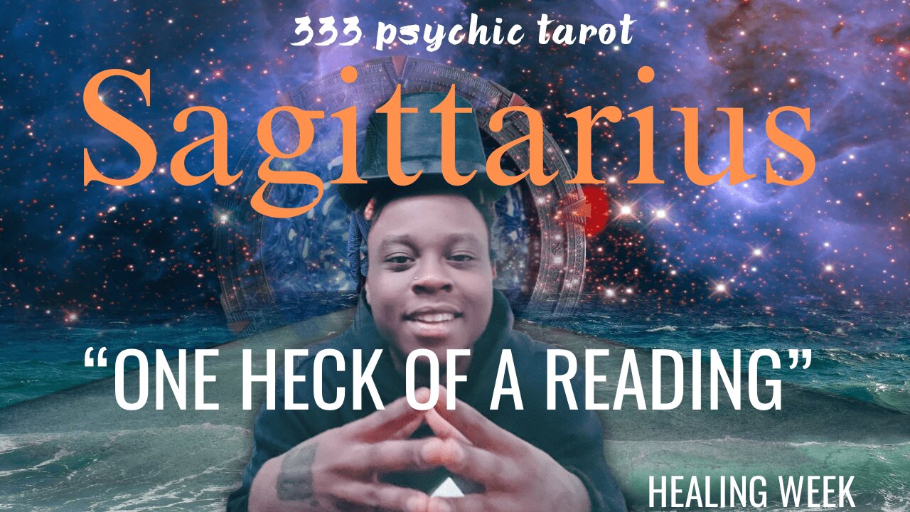 SAGITTARIUS ♐︎ - “I ALMOST DIDN’T POST THIS!” | HEALING WEEK | 333 Tarot