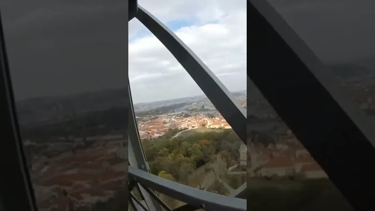 Climb down Petřín Lookout Tower | Prague