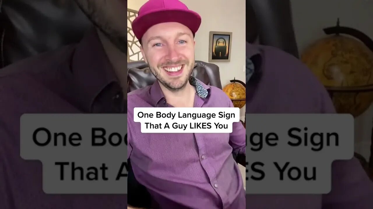 One Body Language Sign That A Guy LIKES You