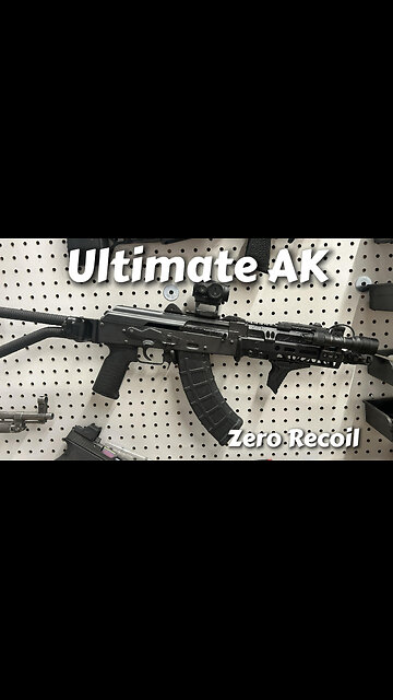 How An AK Shoots When Its Fully Tuned & Suppressed