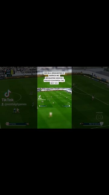 RED BULL BRAGANTINO X AMÉRICA MG BRASILEIRÃO 2023 NO PES2021 COM PATCH THE BEST 9.9.1