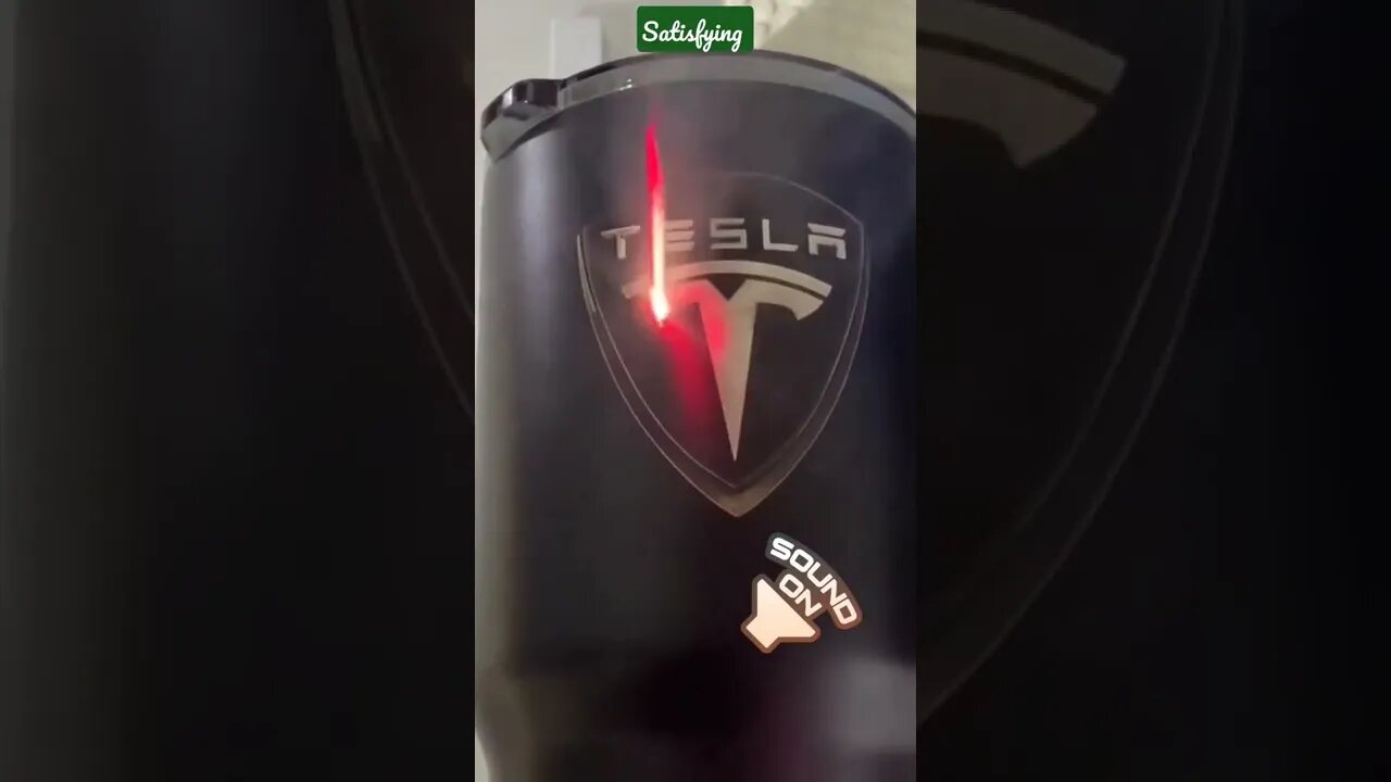 Satisfying tesla logo making 🔥 #330 #asmr #satisfying #shorts