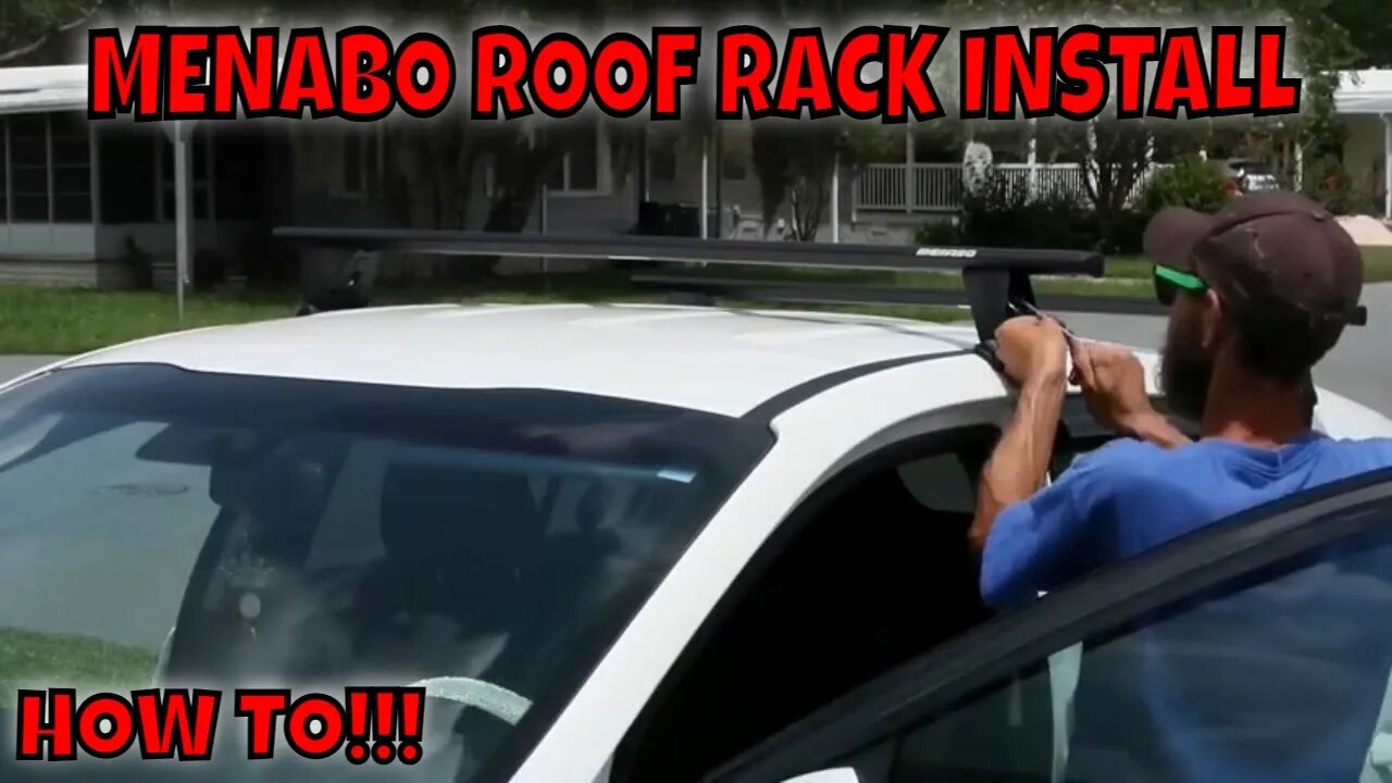 HOW TO INSTALL A MENABO ROOF RACK ON A 2019 KIA SPORTAGE