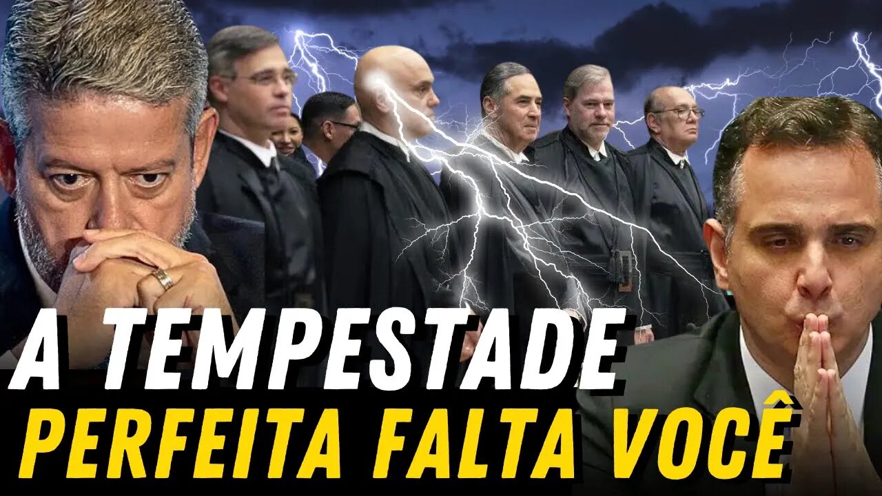 A Tempestade Perfeita‼️ Congresso X STF ‼️ crise se agrava SÓ FALTA VOCÊ PRO XEQUE MATE