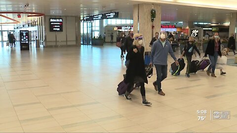 Airports expecting smaller crowds for holiday travel