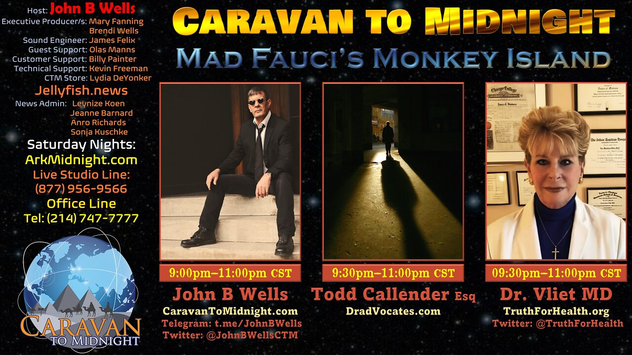 Mad Fauci's Monkey Island - John B Wells LIVE