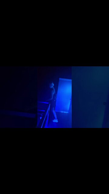 TRON Queue at Disney's Magic Kingdom - getting ready to ride