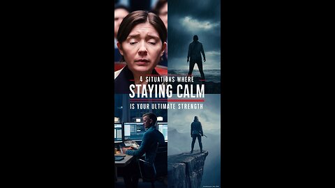 4 situations where staying calm is your ultimate strength.
