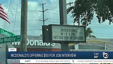 Fact or Fiction: Mcdonalds job interview