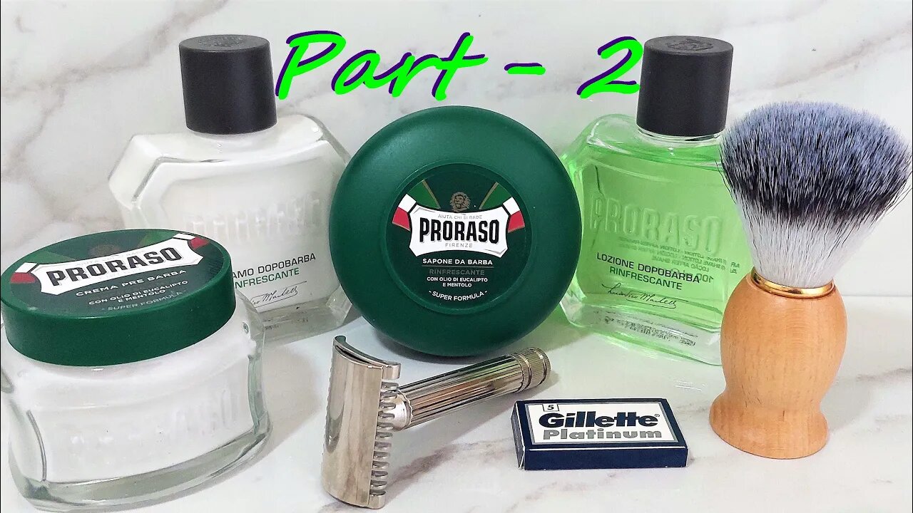 How to Wet shave Part 2 - My Shaving Technic