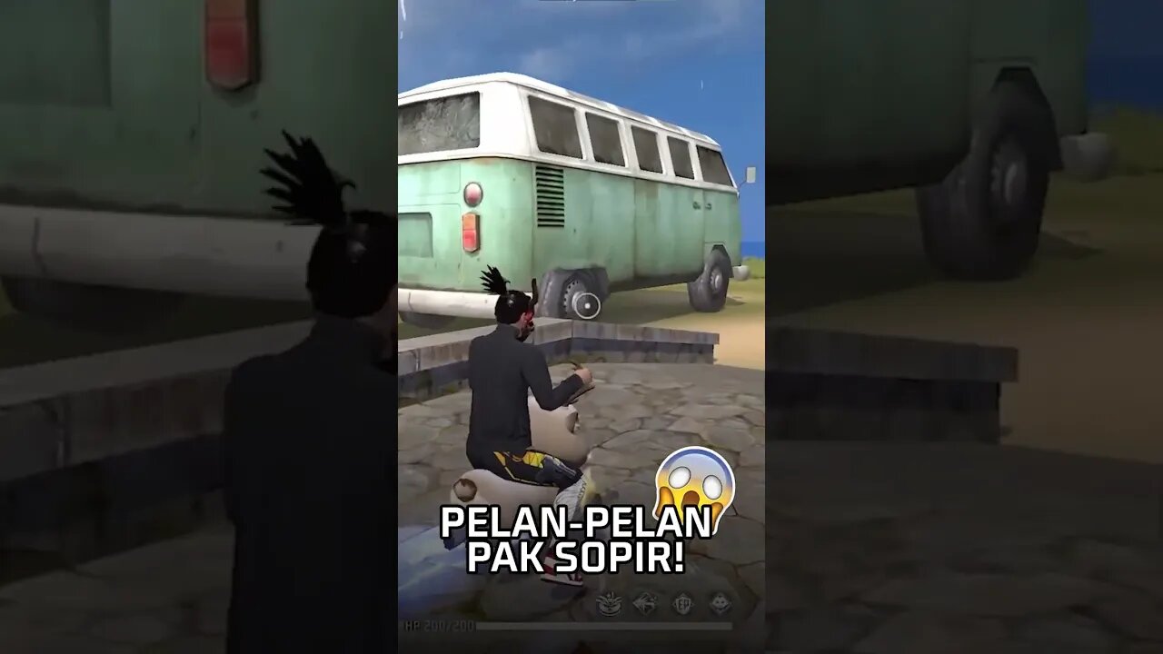 😱😱Pelan-pelan pak sopir ada kendaraan gede di #FreeFireMAX