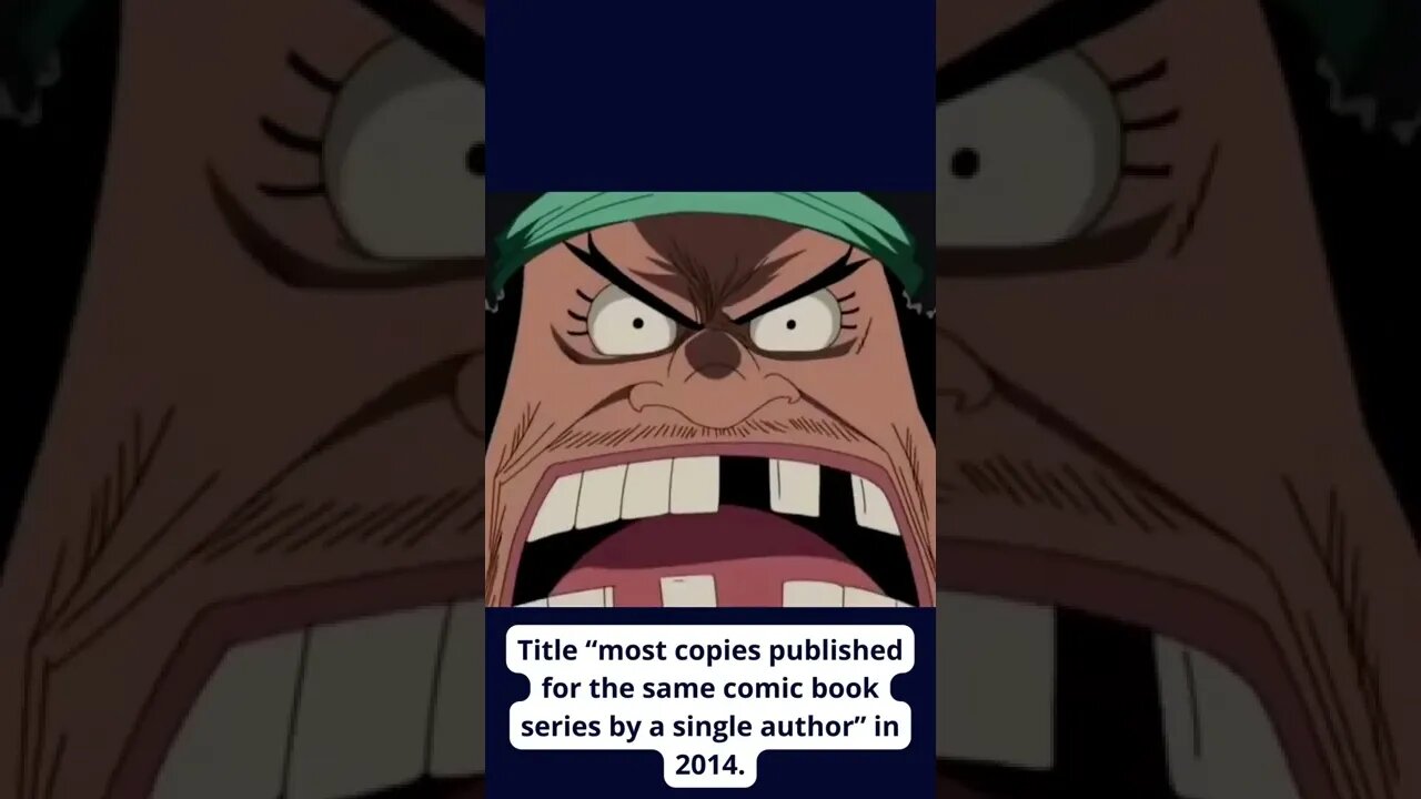 Did you know that for ONE PIECE....