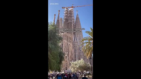 Barcelona Iconic Sagrada Famalia is Set To be Completed in 2026 After 142 Years Of Construction