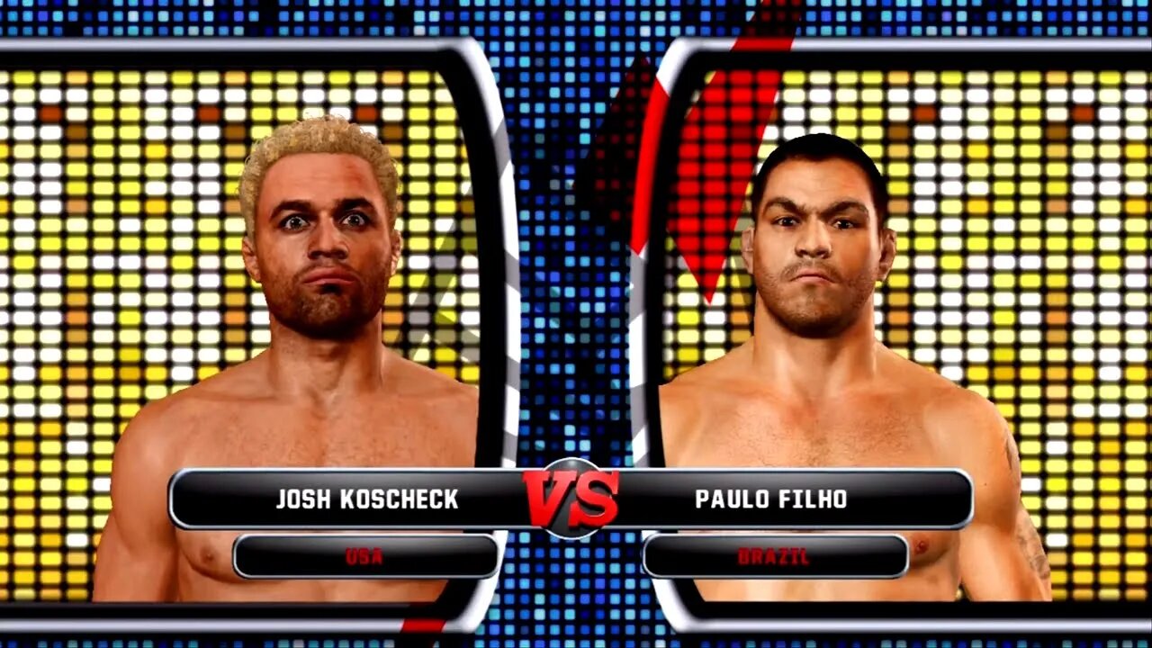 UFC Undisputed 3 Gameplay Paulo Filho vs Josh Koscheck (Pride)