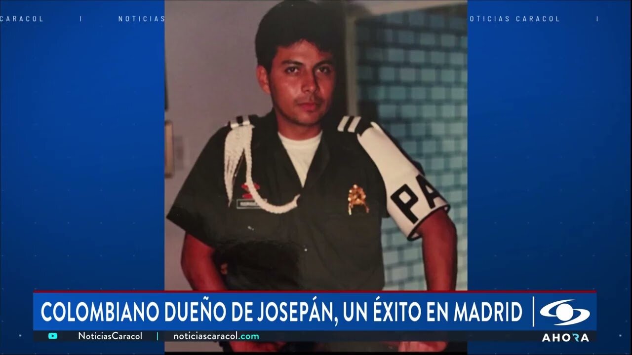 Policía colombiano triunfa con panadería en Madrid, España: conozca su historia