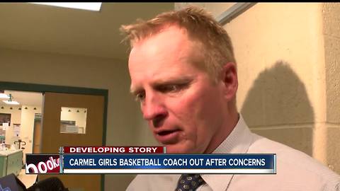 Carmel High School girls basketball coach is terminated