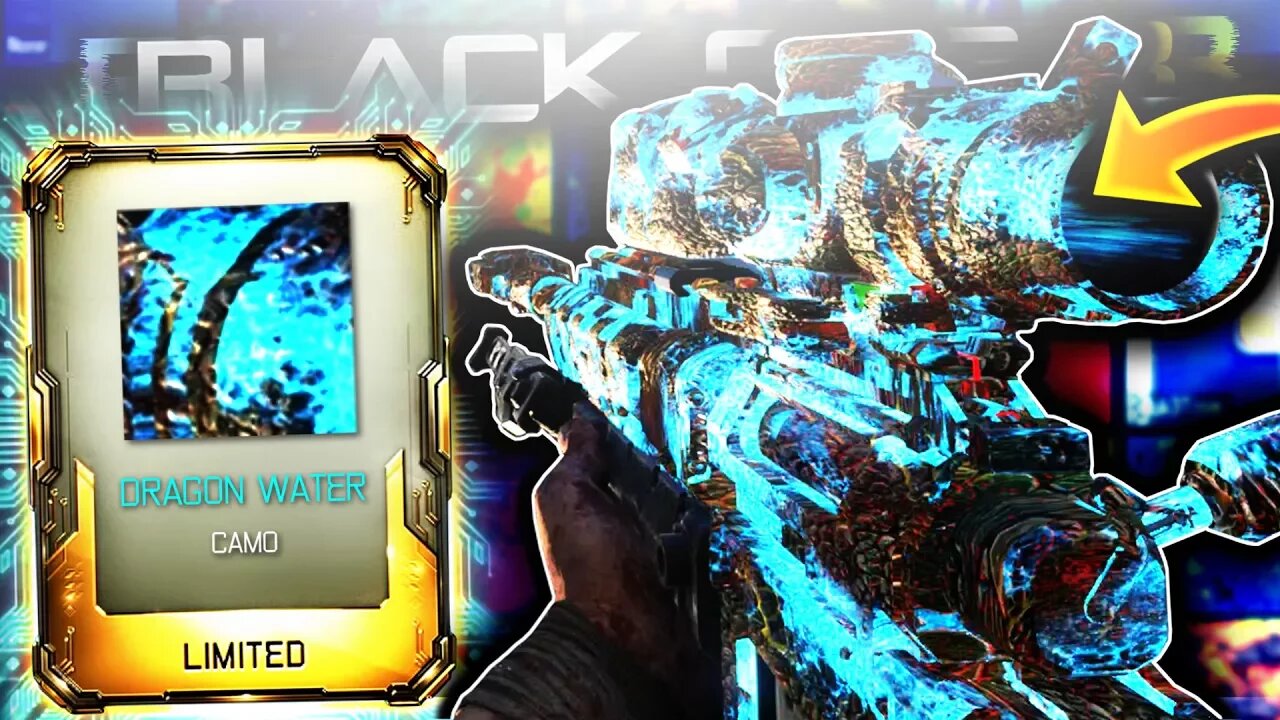 *NEW* SECRET "DRAGON WATER CAMO" GAMEPLAY! Black Ops 3 Hidden "DRAGON WATER CAMO" Unlocked! (BO3)