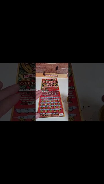 Lottery Ticket Test! Luck $1,000,000 Scratch Offs #lottery