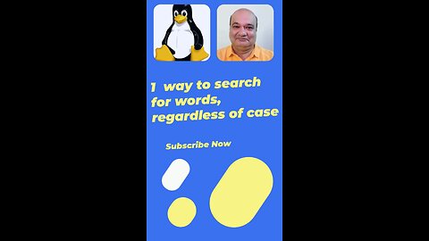 Mastering Case-Insensitive Word Search in #Linux
