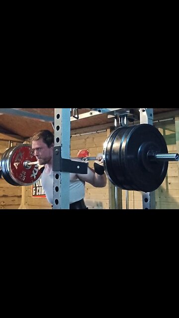 185 Kgs Squat Double