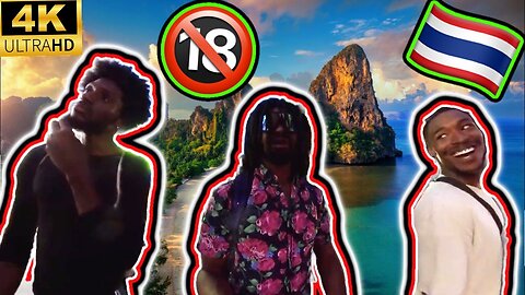 Exploring Thailand as the three Black musketeers