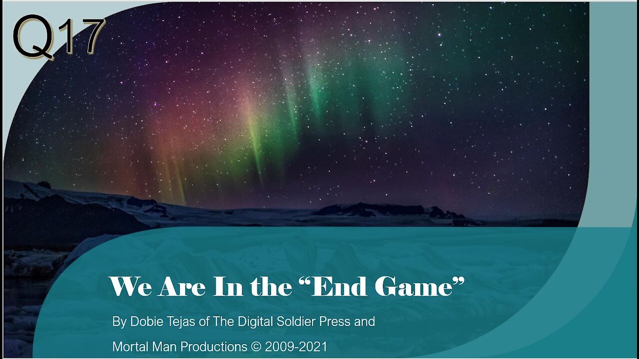 Welcome to the END GAME!