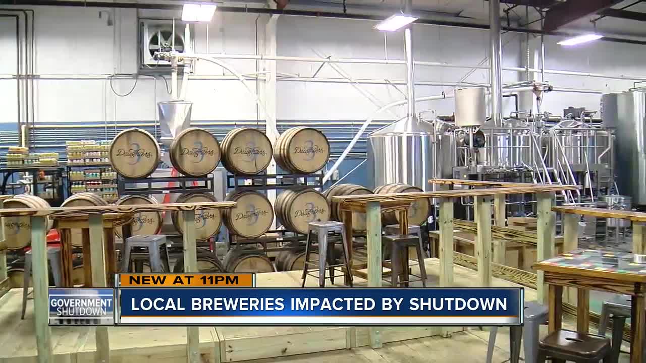 As shutdown continues, brewing industry waits on label approval for new beer
