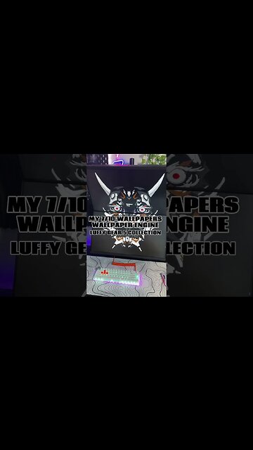 8.16.23 #wallpaperengine #wallpaperwednesday #animewallpapers #luffy #luffygear5