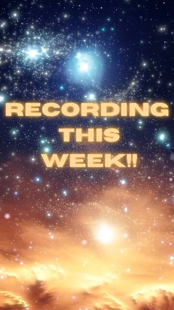 Recording this week!