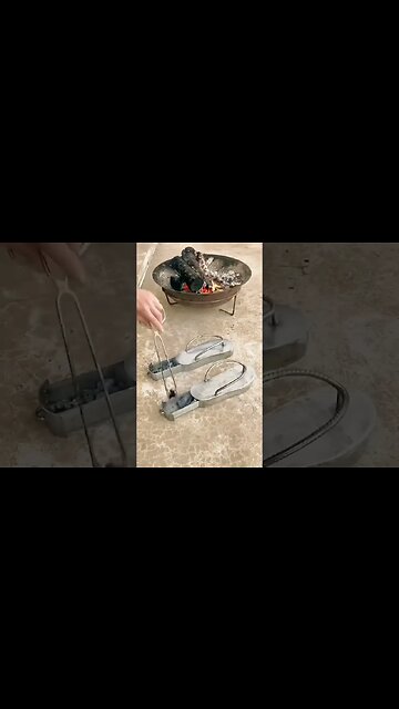 जिन लोगो को सर्दी में घर का काम करने में कदम ठंड से ज़मीन पे नहीं अते उनके लिये बेहतरीन आविष्कार 😂