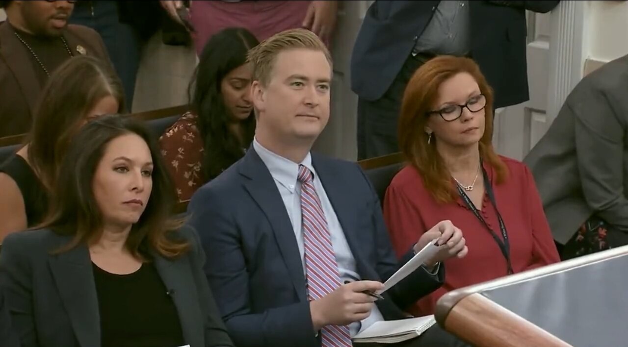 Peter Doocy Trolls Jean-Pierre With A Great Question Over Fire Alarm