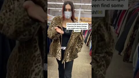 Use These Tips When You’re At The Thrift Shop Tiktok: emma rouge #shorts