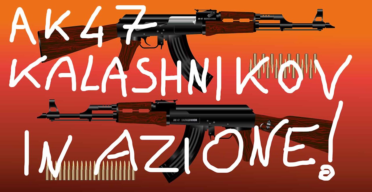 AK47 Kalashnikov fucile giocattolo recensione e dimostrazione