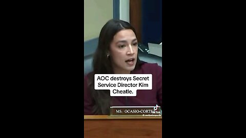 Ocasio-Cortez drills Secret Service Director