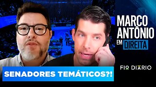 OS SENADORES DA OPOSIÇÃO ESTÃO EM NÁRNIA?! - MARCO ANTÔNIO EM DIREITA #33