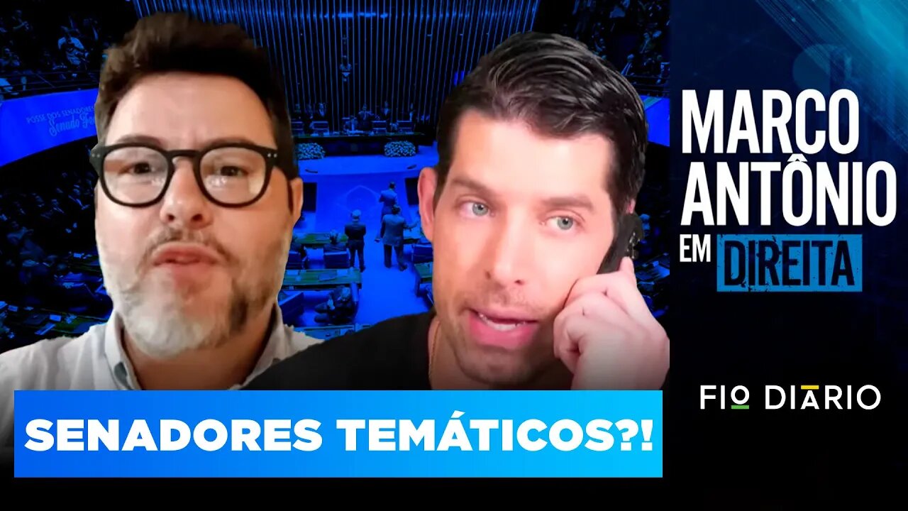 OS SENADORES DA OPOSIÇÃO ESTÃO EM NÁRNIA?! - MARCO ANTÔNIO EM DIREITA #33