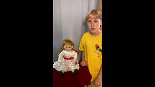 Animated Annabel Doll review