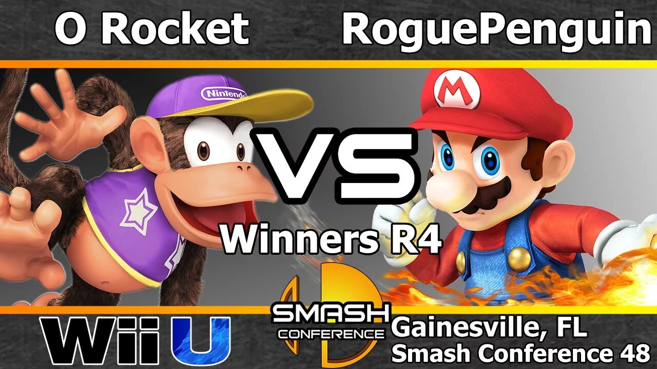 O Rocket (Diddy) vs. RoguePenguin (Mario) - Winners R4 - SC48