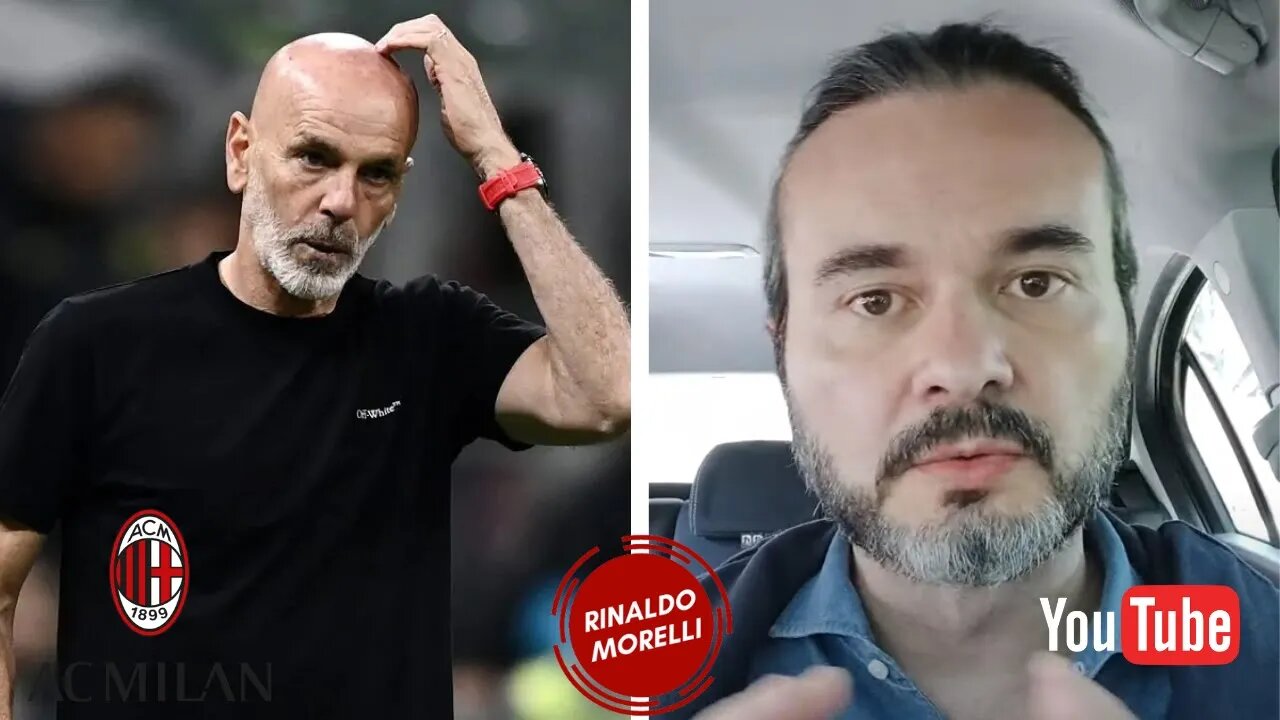 Precisazione PIOLI: è e sarà l'allenatore del MILAN, la mia opinione in merito. Mercato e avvertenze